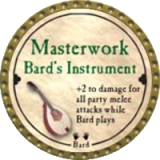 Masterwork Bard's Instrument