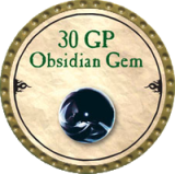 30 GP Obsidian Gem