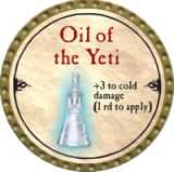 Oil of the Yeti