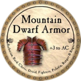 Mountain Dwarf Armor