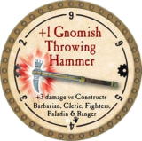 +1 Gnomish Throwing Hammer