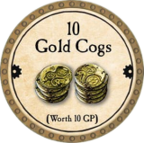 10 Gold Cogs