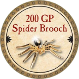 200 GP Spider Brooch