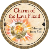 Charm of the Lava Fiend