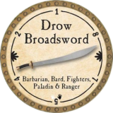 Drow Broadsword