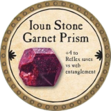Ioun Stone Garnet Prism