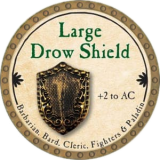 Large Drow Shield