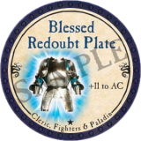 Blessed Redoubt Plate