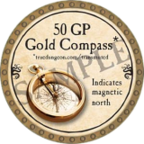 50 GP Gold Compass