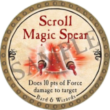 Scroll Magic Spear
