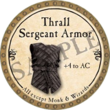 Thrall Sergeant Armor