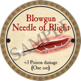 Blowgun Needle of Blight