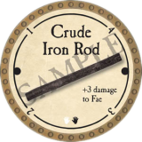 Crude Iron Rod