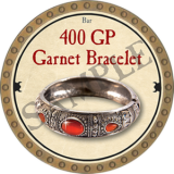 400 GP Garnet Bracelet