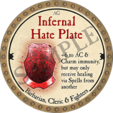 Infernal Hate Plate