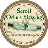 Scroll Odin's Blessing