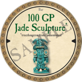 100 GP Jade Sculpture