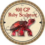 400 GP Ruby Sculpture