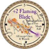 +2 Flaming Blade