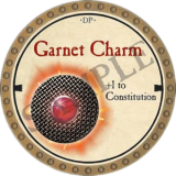 Garnet Charm