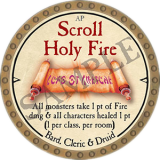 Scroll Holy Fire