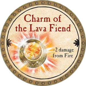 Charm of the Lava Fiend