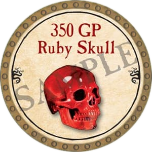 350 GP Ruby Skull