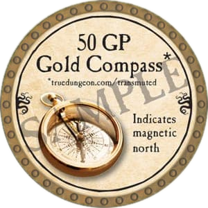 50 GP Gold Compass