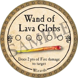 Wand of Lava Globs
