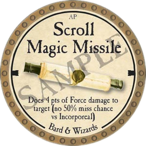 Scroll Magic Missile