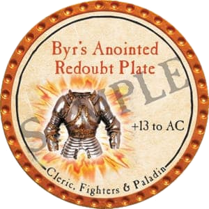 Byr's Anointed Redoubt Plate