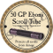 50 GP Ebony Scroll Tube