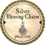 Silver Blessing Charm