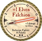 +1 Elven Falchion