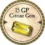 15 GP Citrine Gem