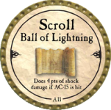 Scroll Ball of Lightning