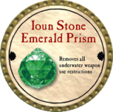 Ioun Stone Emerald Prism