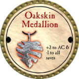 Oakskin Medallion