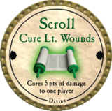 Scroll Cure Lt. Wounds (UC)