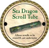 Sea Dragon Scroll Tube