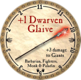+1 Dwarven Glaive