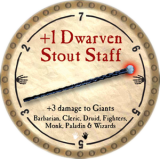 +1 Dwarven Stout Staff