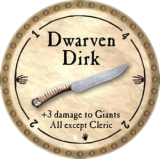Dwarven Dirk