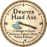 Dwarven Hand Axe