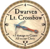 Dwarven Lt. Crossbow