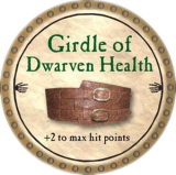 Girdle of Dwarven Health