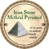 Ioun Stone Mithral Pyramid