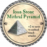 Ioun Stone Mithral Pyramid