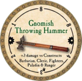 Gnomish Throwing Hammer