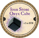 Ioun Stone Onyx Cube